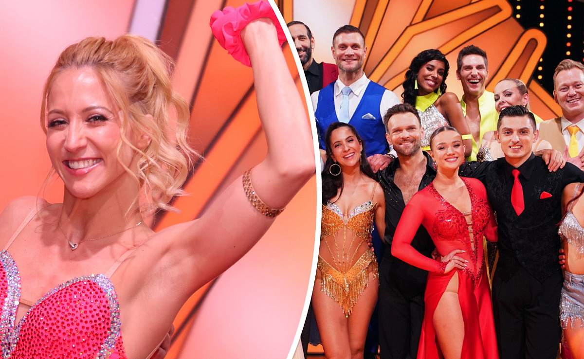 Kathrin Menzinger bei Let's Dance