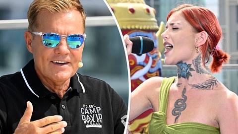 Jill Lange und Dieter Bohlen - Foto: RTL / Markus Hertrich