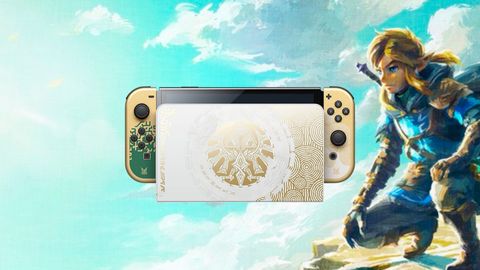 Nintendo Switch OLED: Hier gibts die Konsole in der Zelda-Edition - Foto: PR/TV Movie
