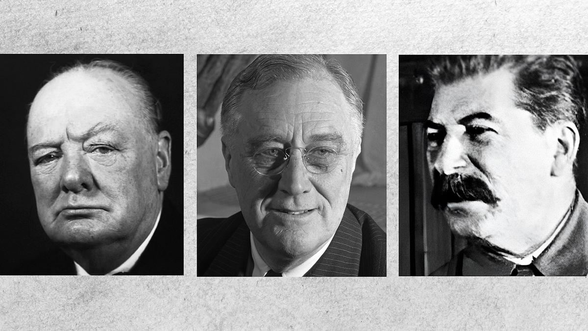 churchill, roosevelt & stalin: der weg nach jalta
