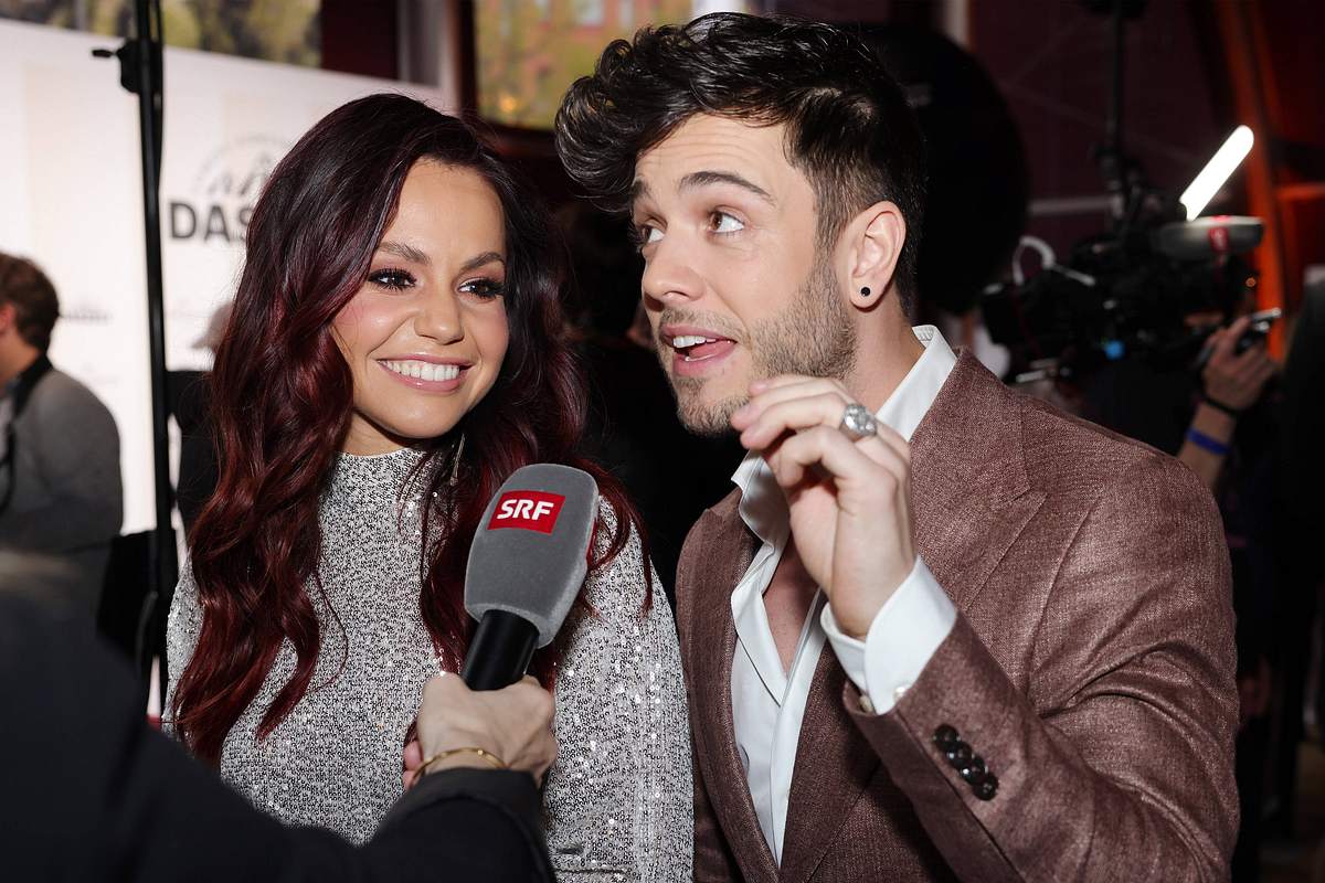 Luca Hänni und Christina Luft
