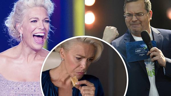 ESC: Elton, Hanna Waddingham - Foto: Getty Images (rechts) / Dominic Lipinski (links) / Apple+ (Mitte)