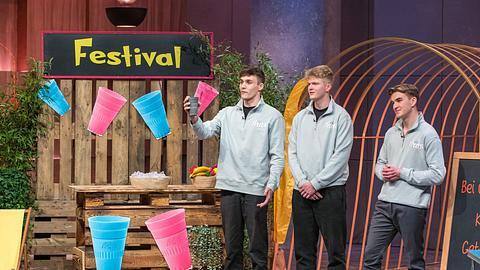Frats aus „Die Höhle der Löwen“: Hier gibt es den innovativen Beerpong-Becher - Foto: RTL / Bernd-Michael Maurer