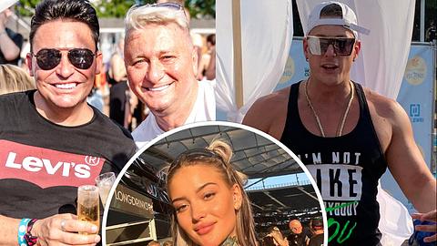 Matthias Mangiapane, Hubert Fella, Jill Lange, Calvin Kleinen - Foto: IMAGO / Hartenfelser / Jill Lange auf Instagram / Maryanto Fischer