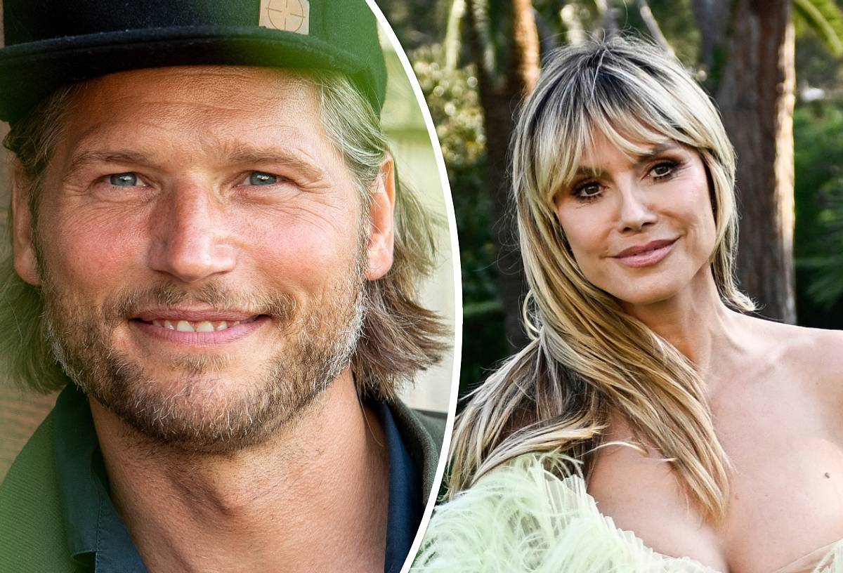 Sebastian Ströbel und Heidi Klum