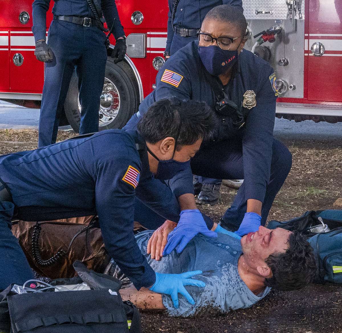 9-1-1 notruf l.a.