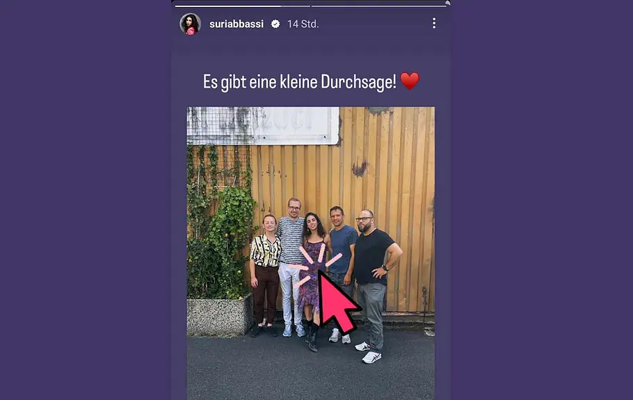 Suri Abbassi wird bei SternTV zu sehen sein