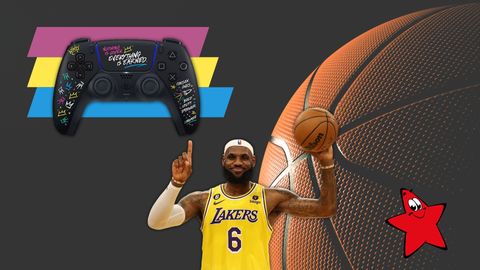 LeBron James Controller PS5 - Foto: tvmovie/PR & Getty Images/ Harry How