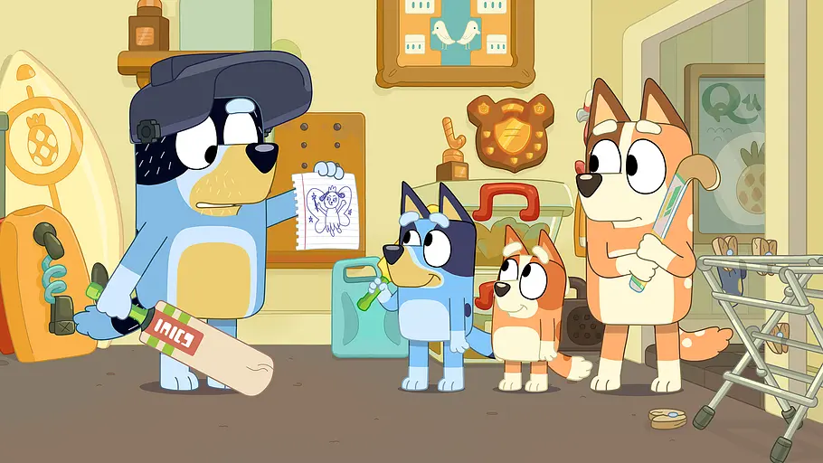 Bluey bluey
