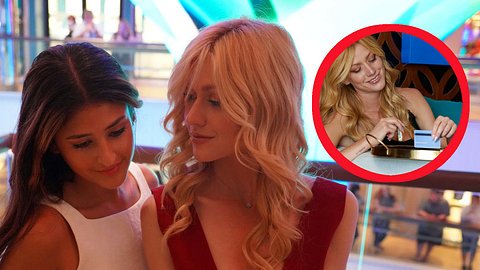 Sugar basiert auf wahren Begebenheiten: Influencerin Chloe (Katherine McNamara, r.) bringt Melanie (Jasmine Sky Sarin, l.) - Foto: ZDF