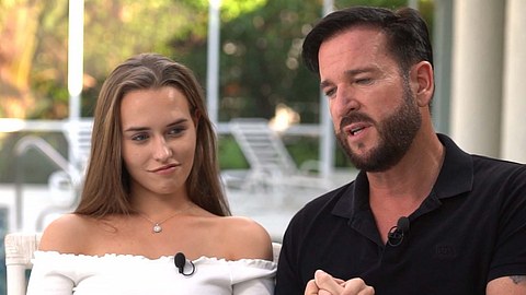 Michael Wendler und Laura Müller: Ihre Eltern waren nicht begeistert, doch ihm war das egal - Foto: TVNow