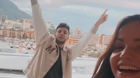 Christina Luft und Luca Hänni: Flitterwochen - Foto: Christina Luft auf Instagram