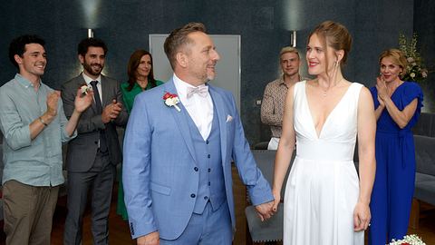 GZSZ Michi Nicole Hochzeit - Foto: RTL / Rolf Baumgartner