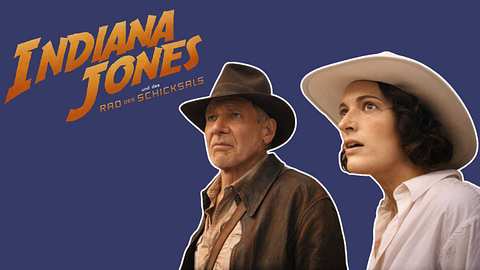 Harrison Ford und Phoebe Waller-Bridge in Indiana Jones 5, jetzt im Stream sehen - Foto: TVMovie / PR