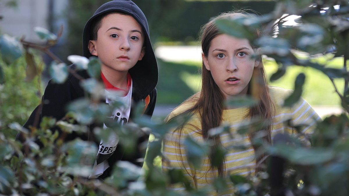 the middle