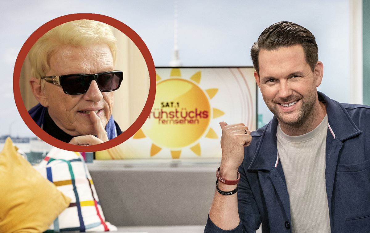 Heino traf beim Frühstücksfernsehen auf Matthias Killing