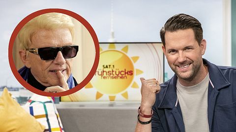 Heino traf beim Frühstücksfernsehen auf Matthias Killing - Foto: rbb und Sat.1
