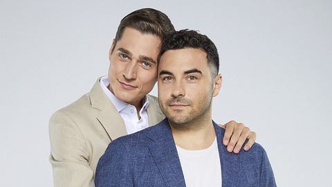 Unter Uns: Timothy Boldt und Lars Steinhöfel - Foto: RTL / Bernd Jaworek