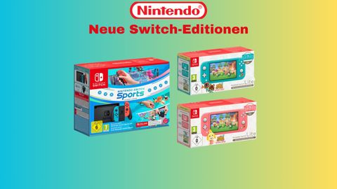 Neue Switch-Editionen vorbestellen: Nintendo bringt neue Modelle raus - Foto: © Nintendo / TV Movie / PR