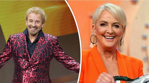 Wetten dass, Thomas Gottschalk und Ulla Kock am Brink - Foto: Getty Images / Andreas Rentz / RTL / Guido Engels