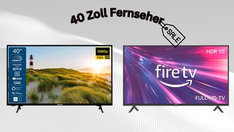 40 Zoll Fernseher: Diese 4 beliebten Modelle kosten jetzt nicht mal 300 Euro - Foto: TVmovie.de/PR