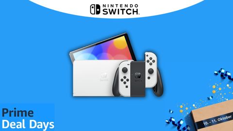 Nintendo Switch OLED: Wird die Kult-Konsole bei den Prime Deal Days reduziert sein? - Foto: TVMovie/PR
