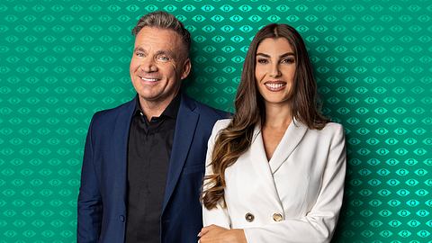 Promi Big Brother: Yeliz Koc und Peter Klein - Foto: SAT.1/Benedikt Müller