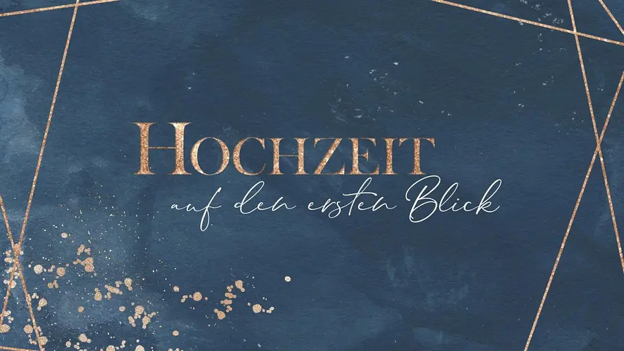 Hochzeit auf den ersten Blick Logo. „Hochzeit auf den ersten Blick“ Logo.