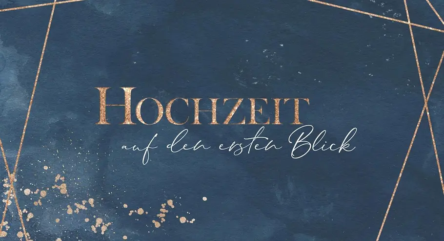 „Hochzeit auf den ersten Blick“ Logo. „Hochzeit auf den ersten Blick“ Logo.