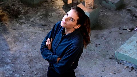 Wolfsland, Yvonne Catterfeld beim Dreh - Foto: Imago / Future Image