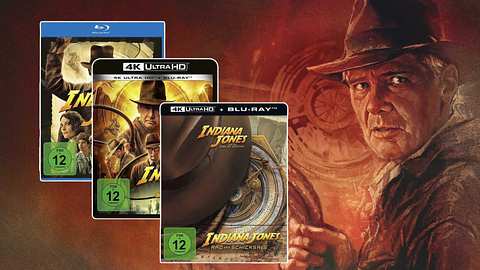 Indiana Jones und das Rad des Schicksals auf DVD, Blu-ray, 4K UHD und im Steelbook kaufen - Foto: Walt Disney Studios Home Entertainment
