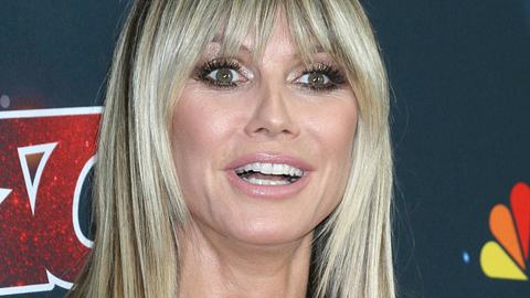 Heidi Klum hatte einen Unfall am Set. - Foto: IMAGO / ZUMA Wire