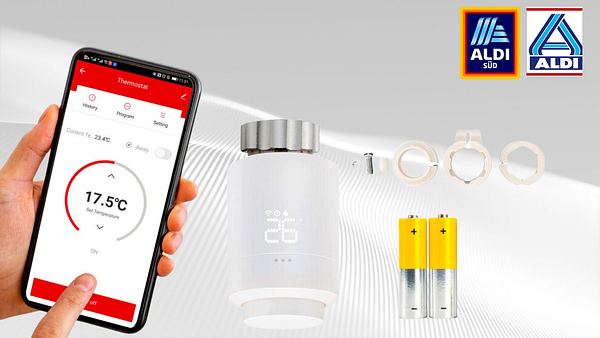 Zigbee smarte Heizkörperthermostate bei ALDI: Jetzt ganze 49 Prozent günstiger - Foto: TvMovie.de/PR