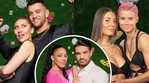 Sommerhaus der Stars: Aleks Petrovic, Vanessa Nwattu, Serkan Yavuz, Samira Klampf, Hanna Sökeland, Jessica Huber - Foto: RTL