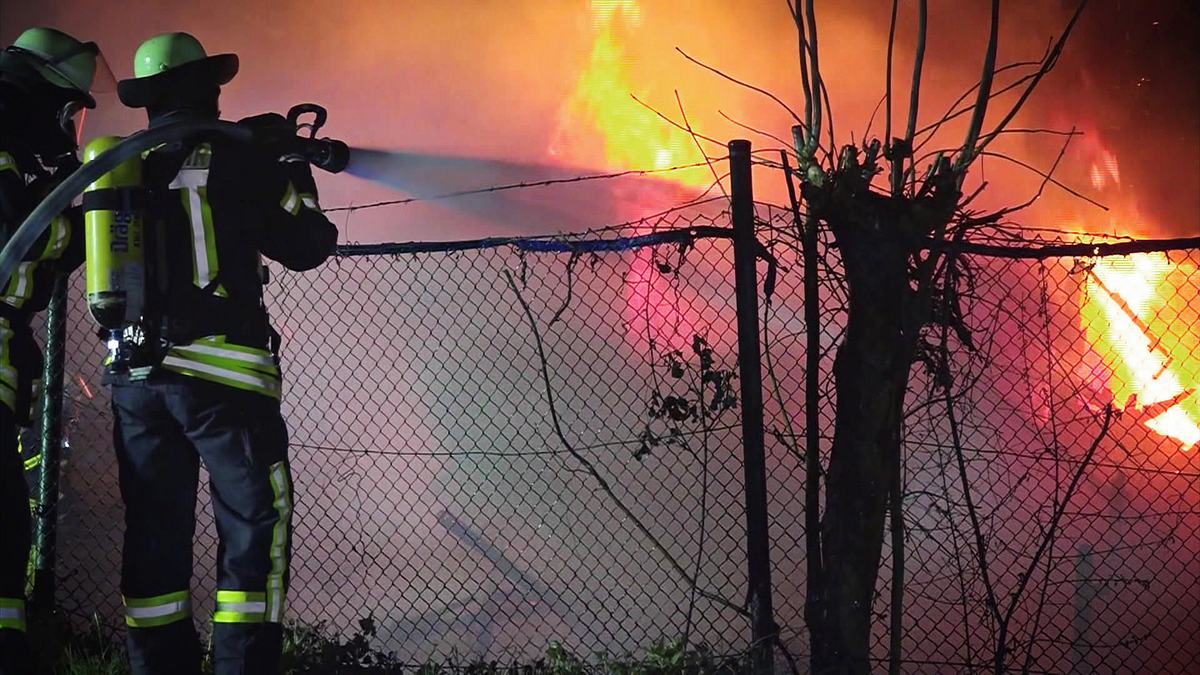 112: feuerwehr im einsatz