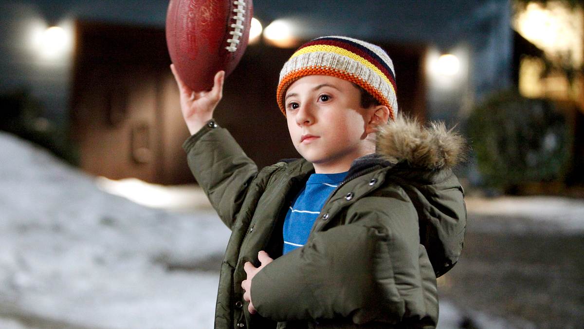 the middle