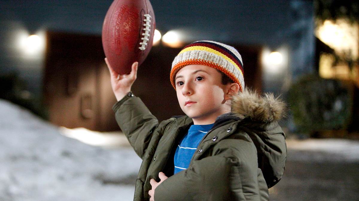 the middle