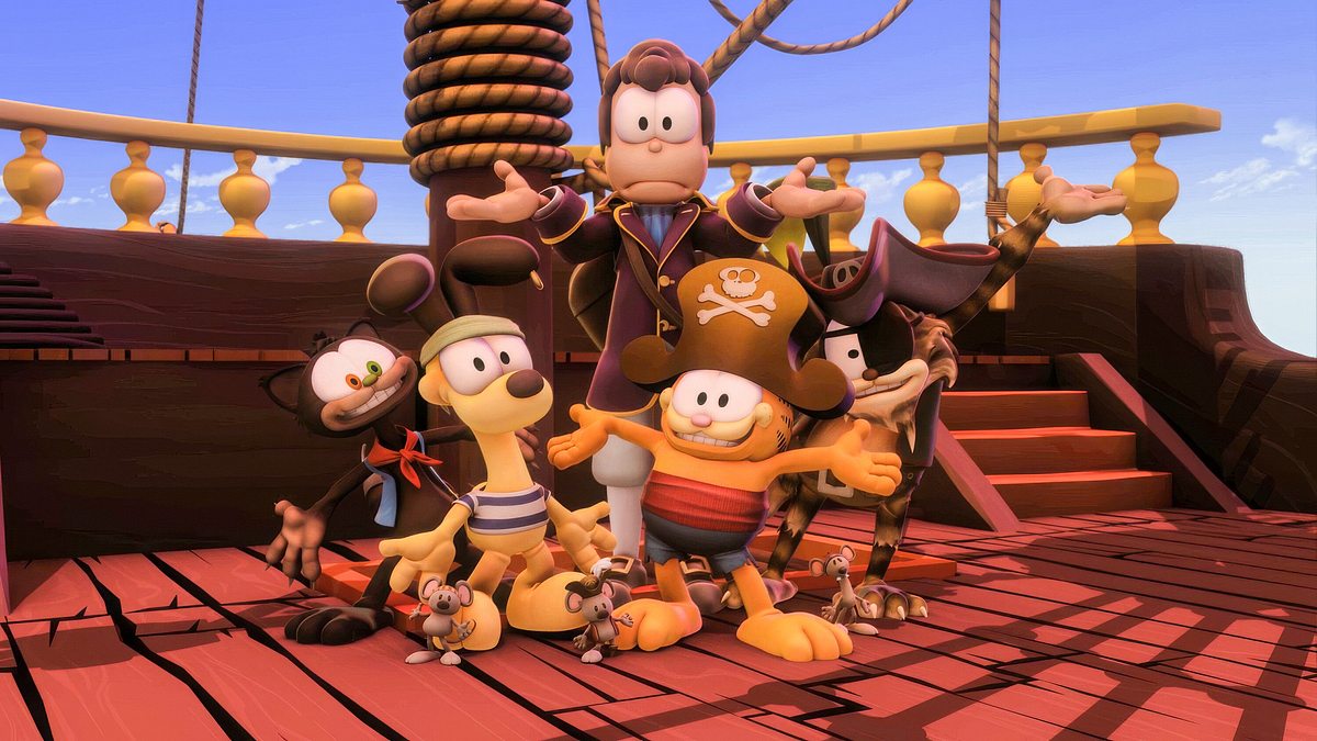 the garfield show