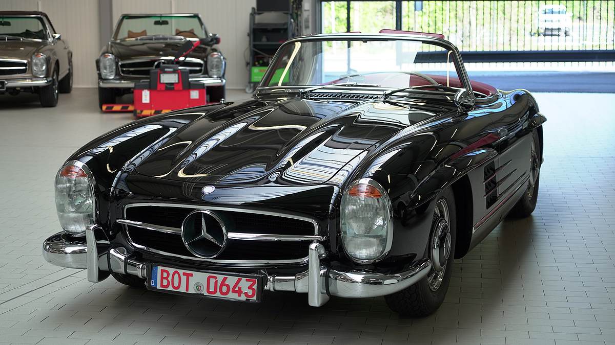 vom scheunenfund zum edel-oldtimer - eine pagode wird restauriert