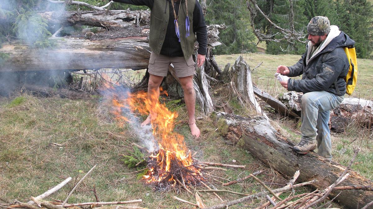 das survival-duo: zwei männer, ein ziel