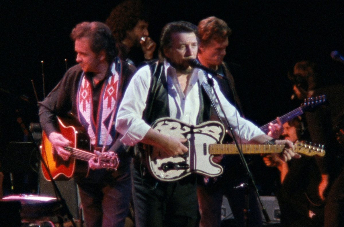 johnny cash, willie nelson, kris kristofferson & waylon jennings - the highwaymen - live at nassau coliseum 1990
