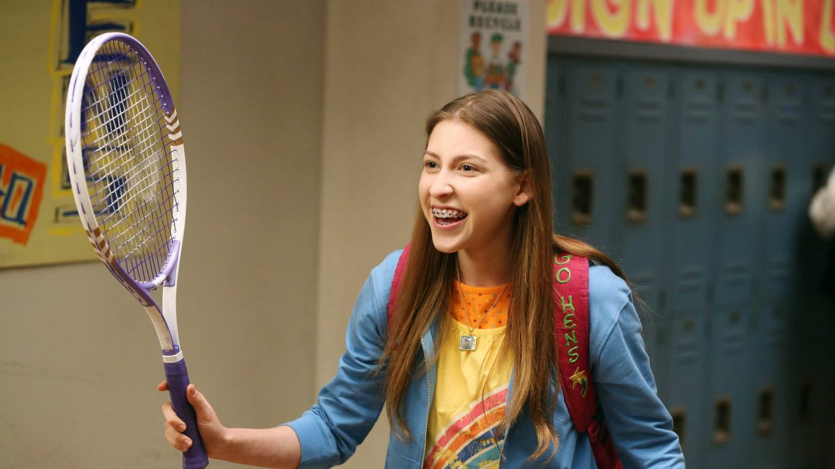 the middle