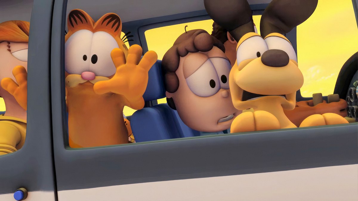 the garfield show
