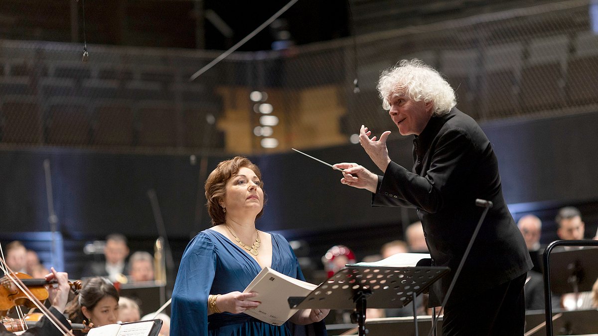 sir simon rattle: schönbergs gurre-lieder