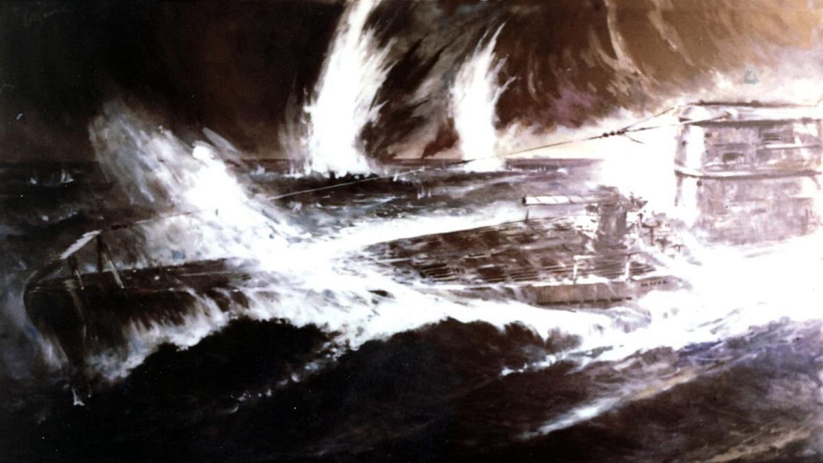 Haie und kleine Fische Haie und kleine Fische