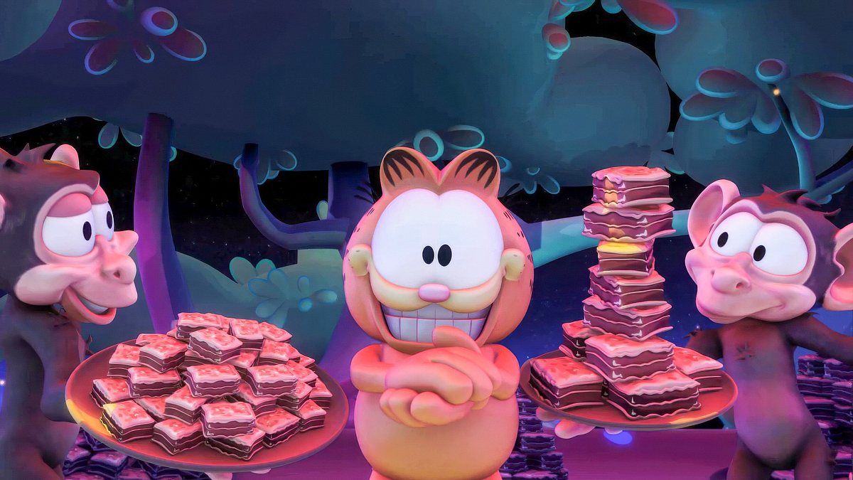 the garfield show