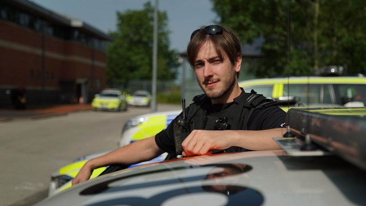 englands straßen-cops