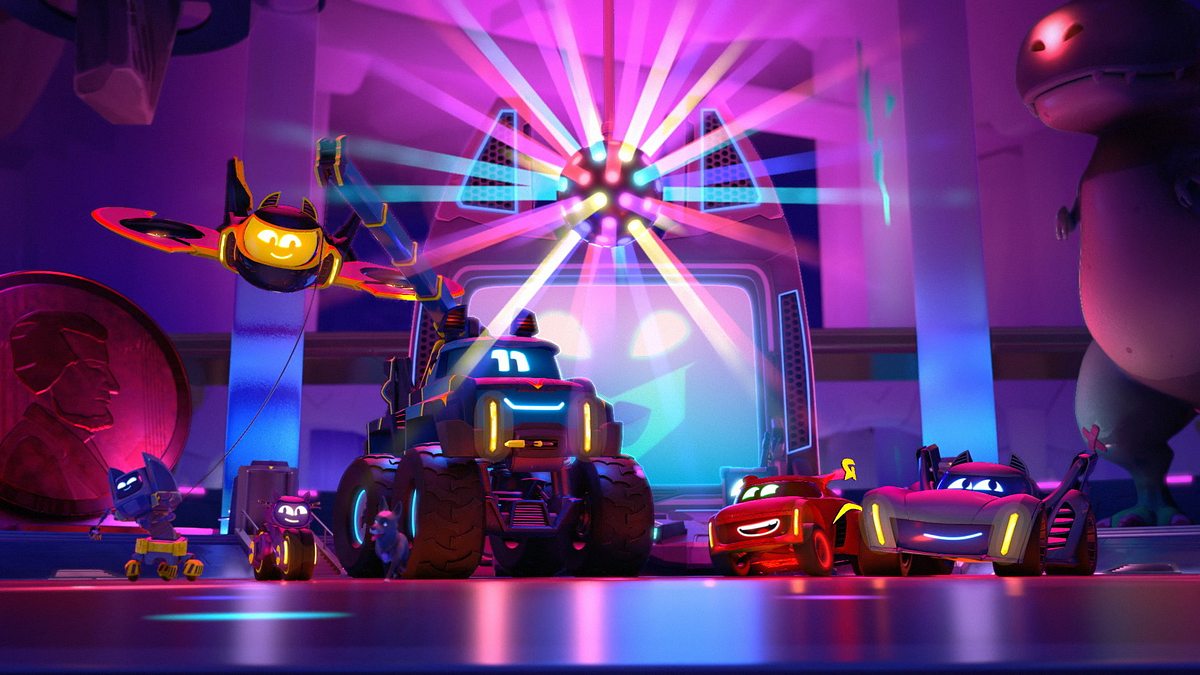 Hier kommen die Batwheels hier kommen die batwheels