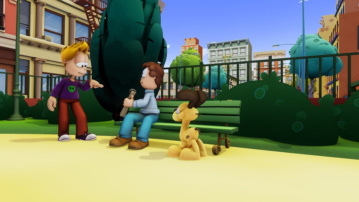 the garfield show