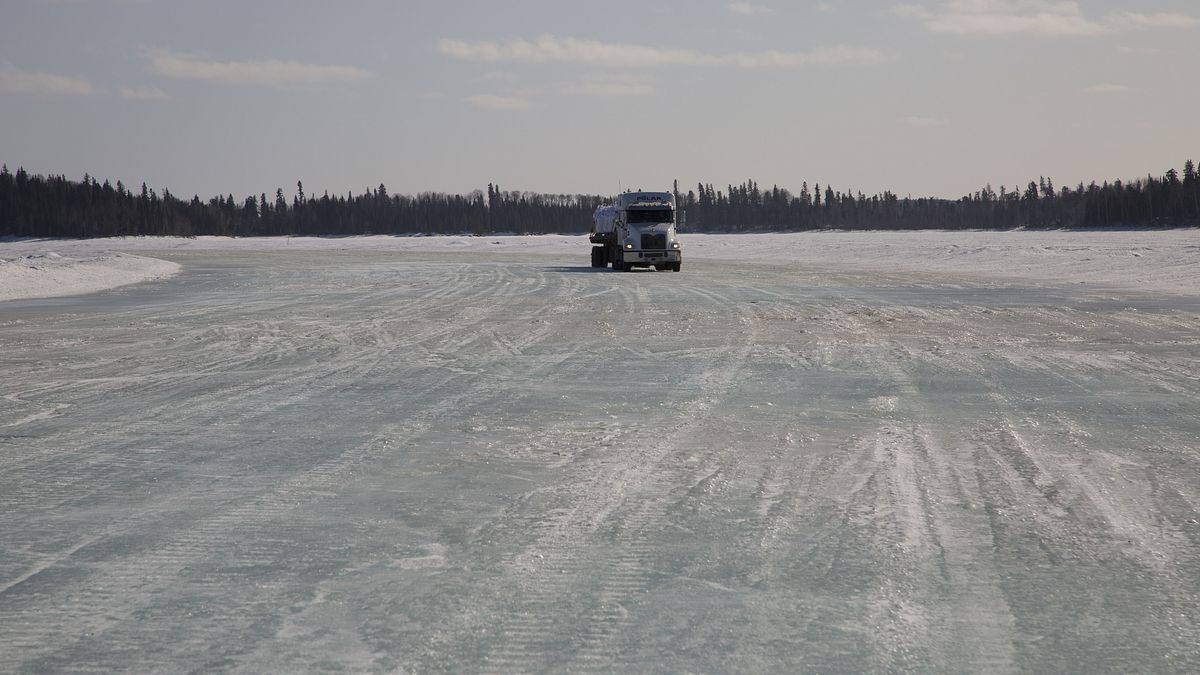 ice road truckers - gefahr auf dem eis